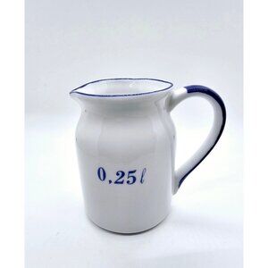 Gifts for Home : Corden bleu Blue and White Farmhouse creamer Country farmhouse